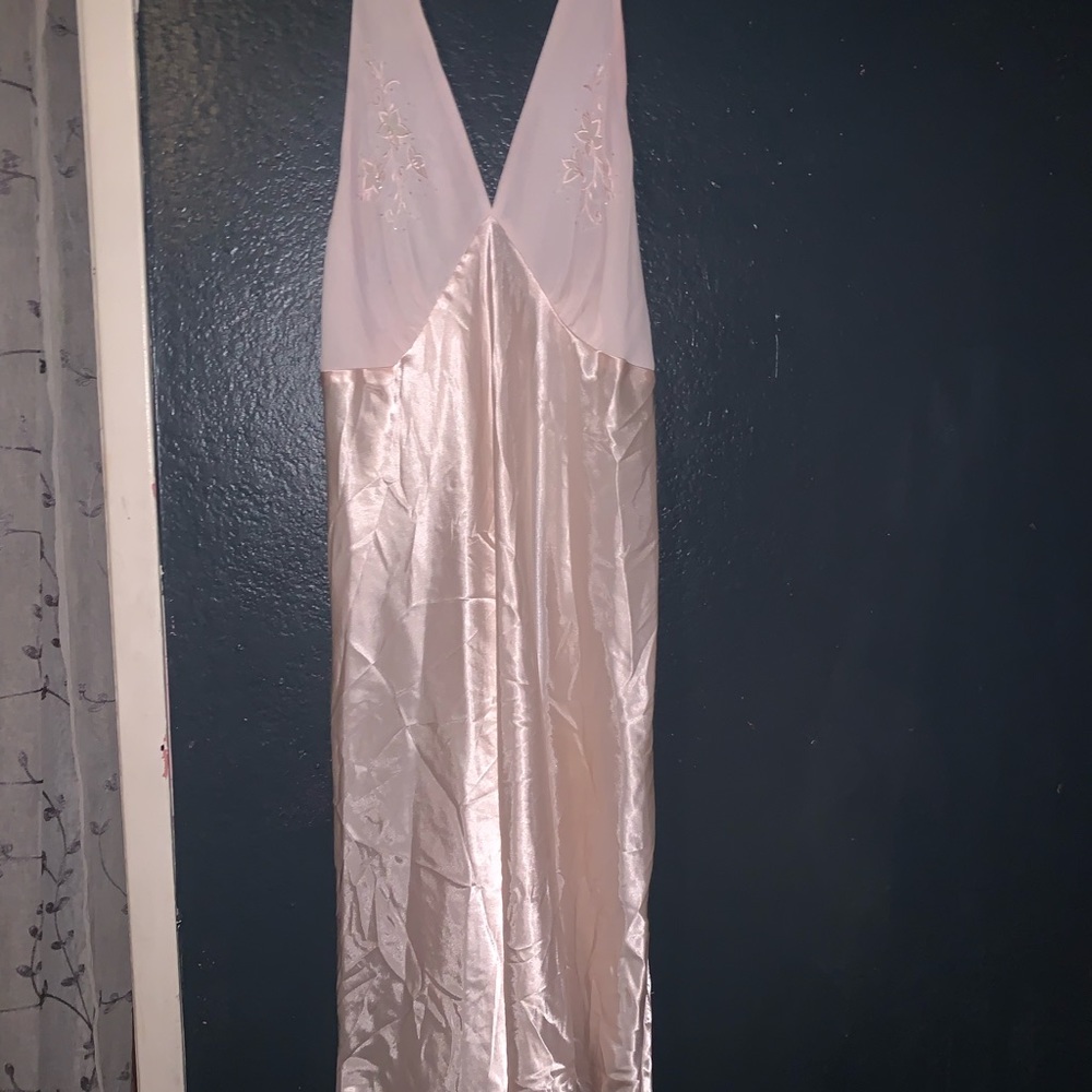Pink lingerie dress